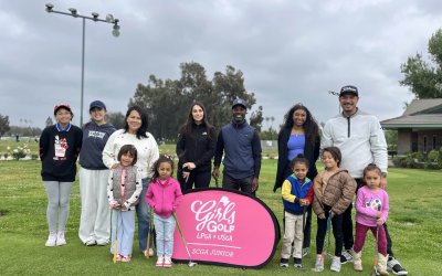 Girls Golf in Full Bloom